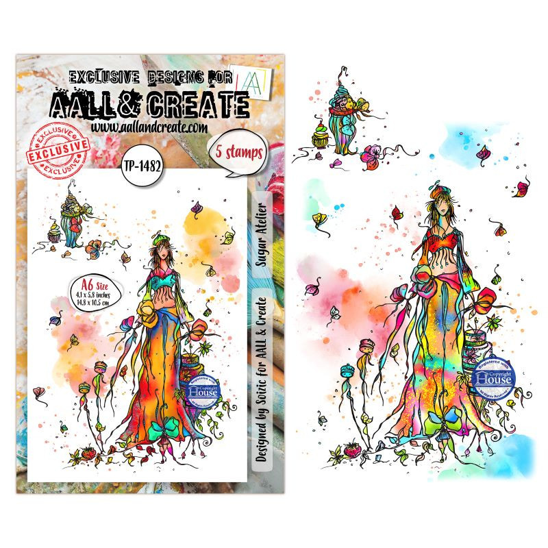 Tampon Clear - 1482 - Sugar Atelier - AALL and Create 