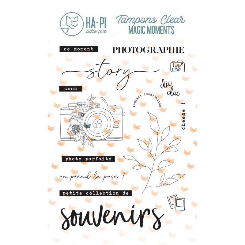 Tampons clear PhotoStory - HA PI Little Fox