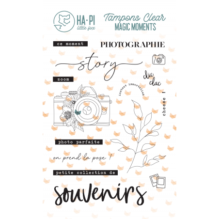Tampons clear PhotoStory - HA PI Little Fox
