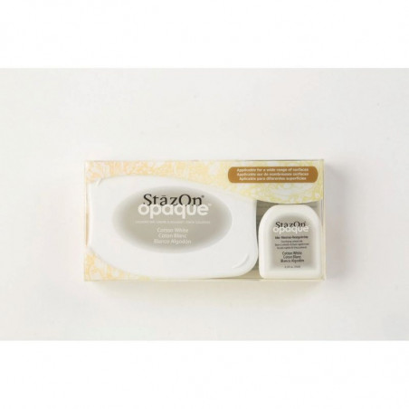 Tsukineko - StazOn Encreur Cotton White Opaque 