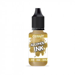 Cernit encre à l'alcool 20 ml Or 