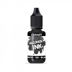 Cernit encre à l'alcool 20 ml Noir 
