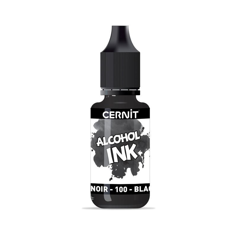 Cernit encre à l'alcool 20 ml Noir 