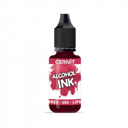 Cernit encre à l'alcool 20ml Rouge à lèvre 