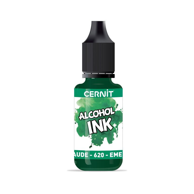 Cernit encre à l'alcool 20ml Vert émeraude 