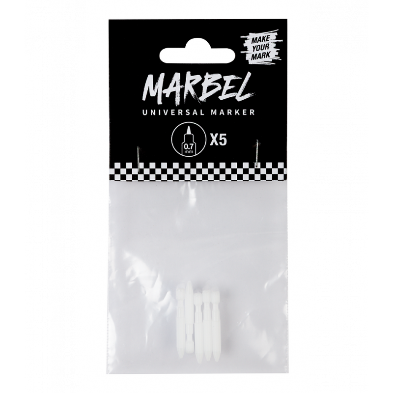 MARBEL POINTES REMPL MARKER 1MM (5PCS) 