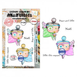 Tampon Clear - 1391 - Noël - AALL and Create 