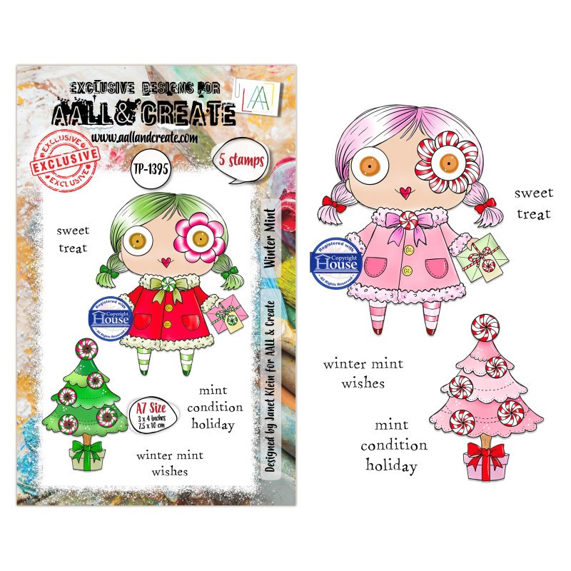 Tampon Clear - 1395 - Water Mint - AALL and Create 