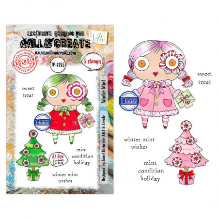 Tampon Clear - 1395 - Water Mint - AALL and Create 