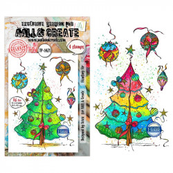 Tampon Clear - 1471 - Floating Fir - AALL and Create 