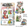 Tampon Clear - 1496 - Moo-ry Christmas! - AALL and Create 