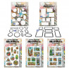 Pack Postage Christmas Shapes - AALL and Create 