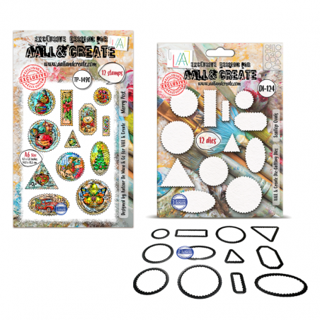 Pack Christmas Ovals - AALL and Create 