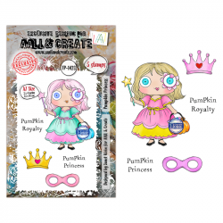 Tampon Clear - 1423 - Pumpkin Princess - AALL and Create 