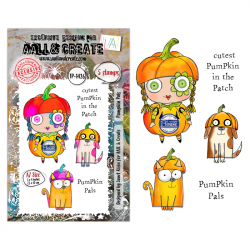 Tampon Clear - 1426 - Pumpkin Pals - AALL and Create 