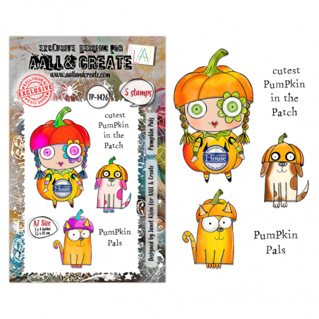 Tampon Clear - 1426 - Pumpkin Pals - AALL and Create 