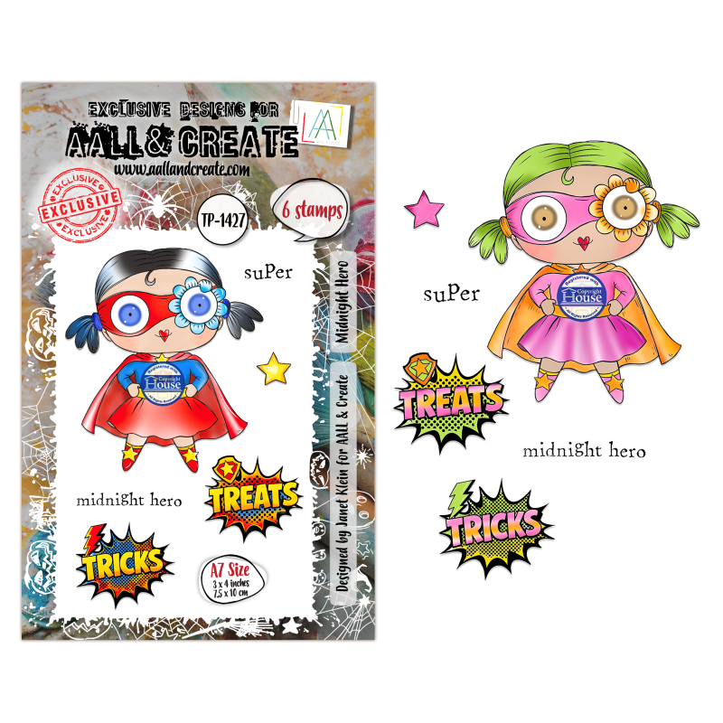 Tampon Clear - 1427 - Midnight Hero - AALL and Create 
