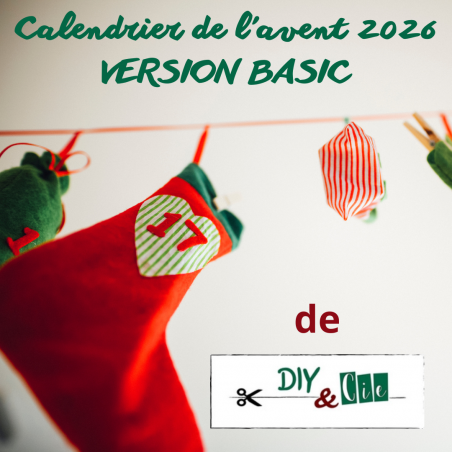 2026 : Calendrier de l'avent DIY & Cie - BASIC
