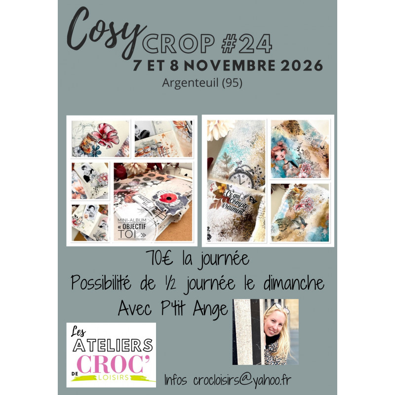 COSY CROP avec P'tit Ange 7-8/11/26 - ARGENTEUIL