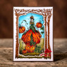 Tampon Clear - 1486 - Gilded Pumpkin Fairy - AALL and Create 