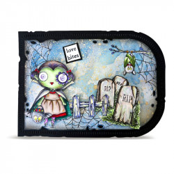 Tampon Clear - 1416 - Almost Scary - AALL and Create 