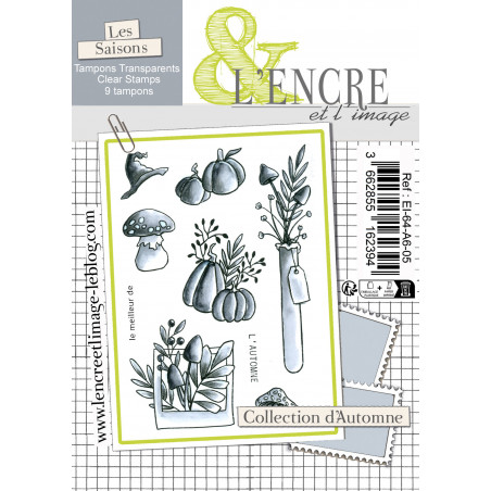 Tampon clear - Collection d'Automne - L'Encre et l'Image 