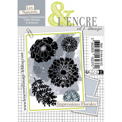 Tampon clear - Impressions Florales - L'Encre et l'Image 
