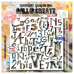 Stencil 267 - Typestorm - AALL & Create 