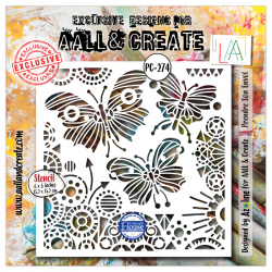 Stencil 274 - Prendre Son Envol - AALL & Create 