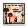 Stencil 277 - Coquelicots Jolis - AALL & Create 