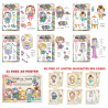 Janet Klein Creative Types Stamp Bundle + A5 Free Poster & Bio Cards - AALL & Create 