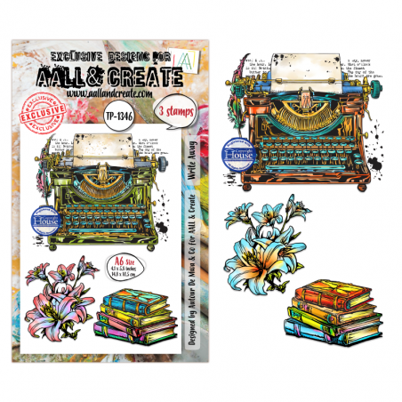 Tampon Clear - 1346 - Write Away - AALL & Create 