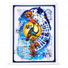 Tampon Clear - 1347 - Bubbly Toucan - AALL & Create 