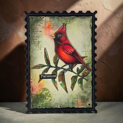 Tampon Clear - 1352 - Cardinal Stare - AALL & Create 
