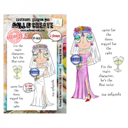 Tampon Clear - 1450 - Runaway Bride Dee - AALL & Create 
