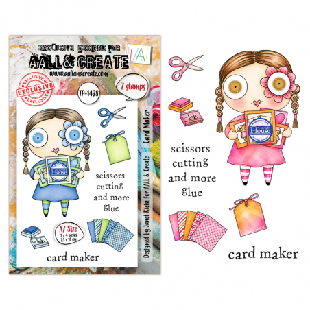 Tampon Clear - 1498 - Card Maker - AALL & Create 