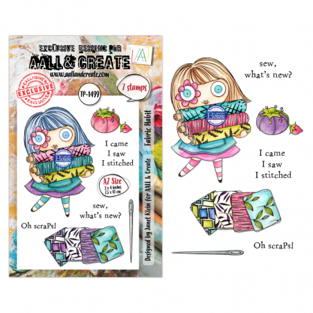 Tampon Clear - 1499 - Fabric Habit - AALL & Create 