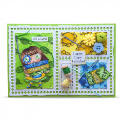 Tampon Clear - 1499 - Fabric Habit - AALL & Create 
