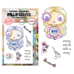 Tampon Clear - 1501 - The Stitcher - AALL & Create 