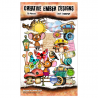 CEDEP003: Lost Luggage - A6 Ephemera Die-Cuts - Creative Ember Designs 