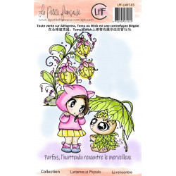 Tampon clear : Collection Lanternes et Physalis - La Rencontre- La Petite Francaise 