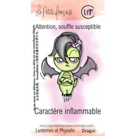Tampon clear : Collection Lanternes et Physalis - Dragui- La Petite Francaise 