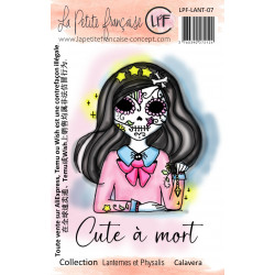 Tampon clear : Collection Lanternes et Physalis - Calavera- La Petite Francaise 
