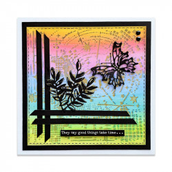 Stencil 280 - Encoded Stars - AALL and Create 