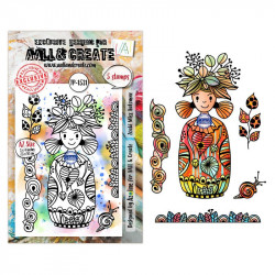 Tampon Clear - 1531 - Zouki Miss Automne - AALL and Create 