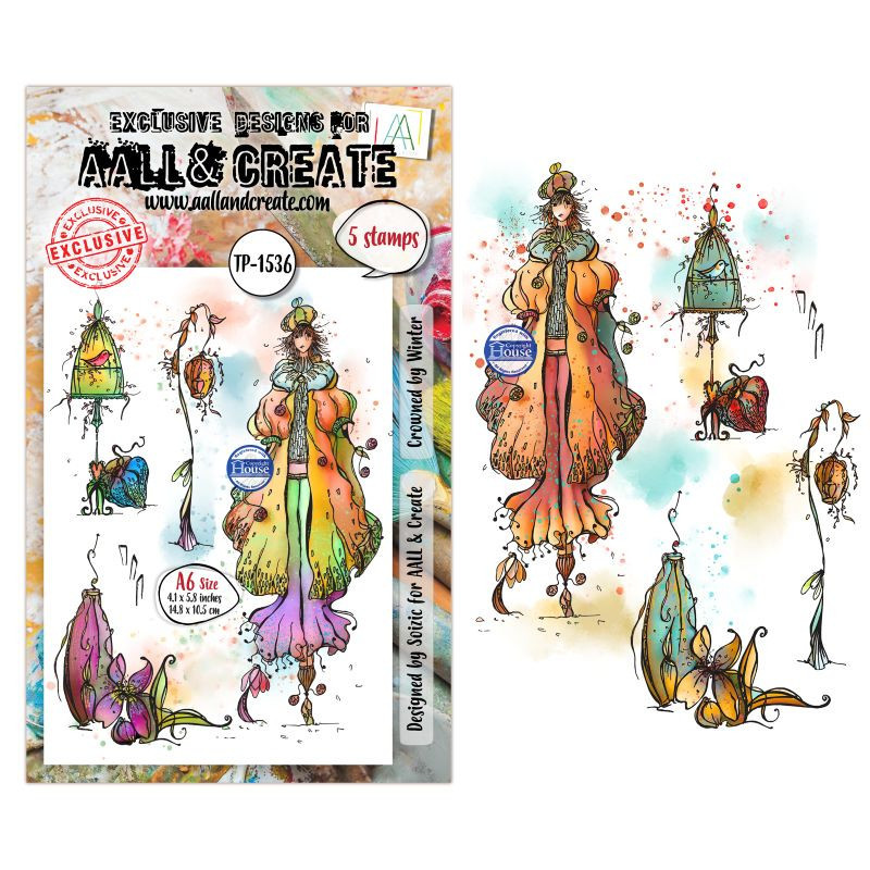 Tampon Clear - 1536 - Crowned by Winter - AALL and Create 