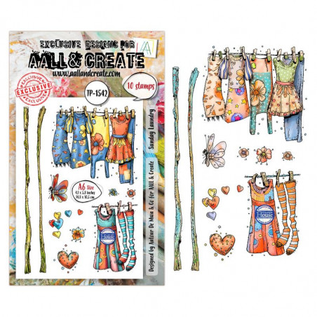 Tampon Clear - 1542 - Sunday Laundry - AALL and Create 