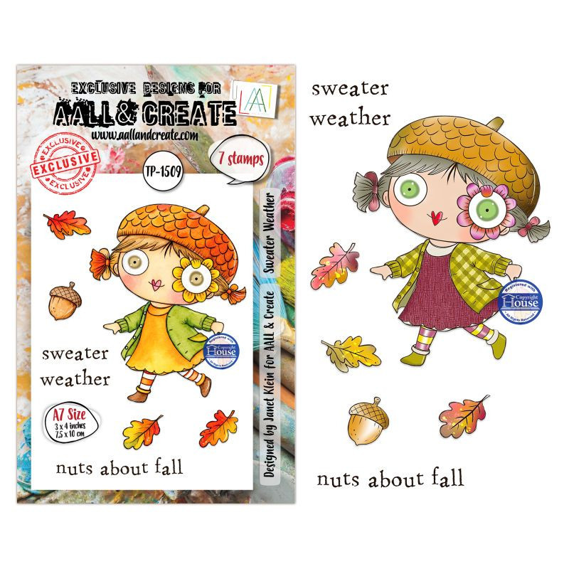 Tampon Clear - 1509 - Sweater Weather - AALL and Create 