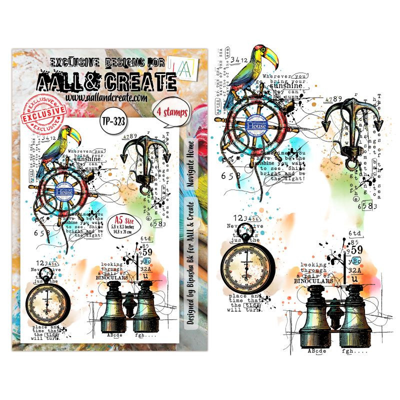 Tampon AALL and Create : Navigate Home 323