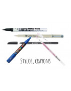 Feutres, Stylos, crayons